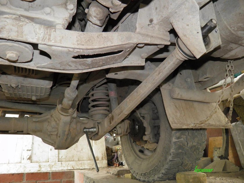 УАЗ Патриот передняя подвеска кардан