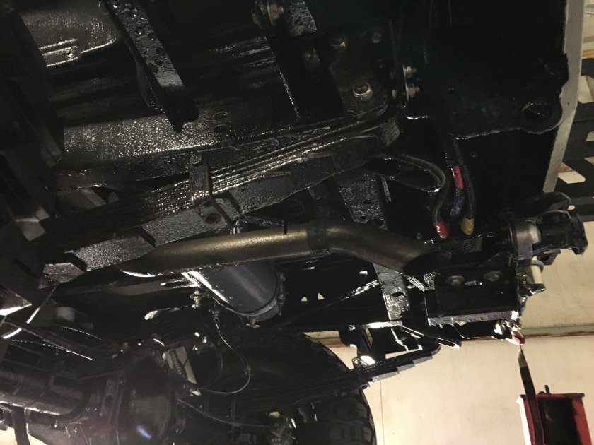 УАЗ 469 днище