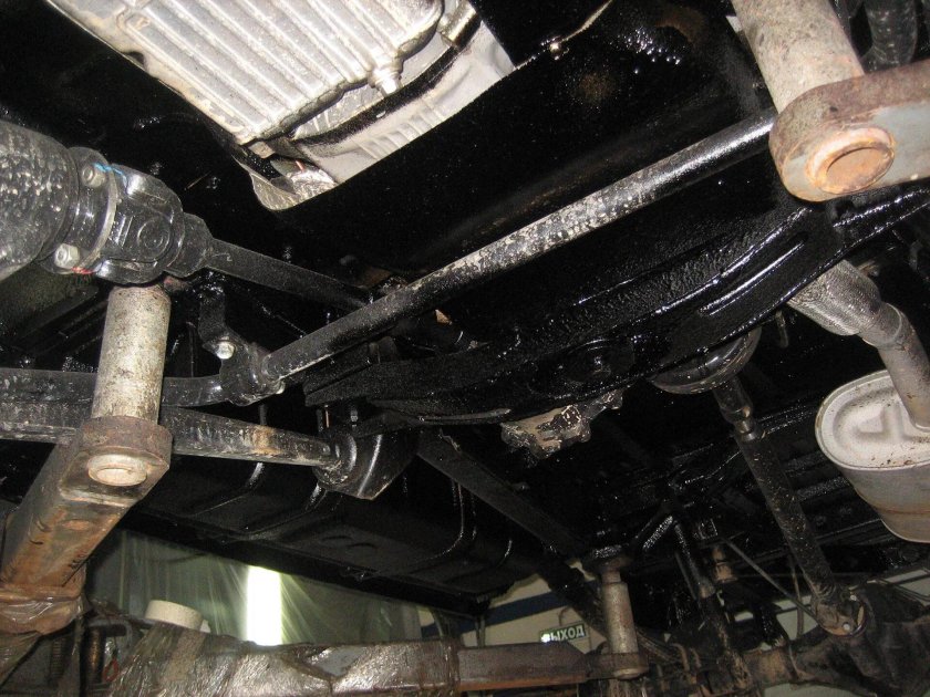 УАЗ 469 днище