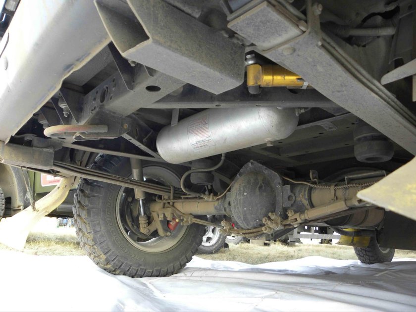 УАЗ Патриот снизу