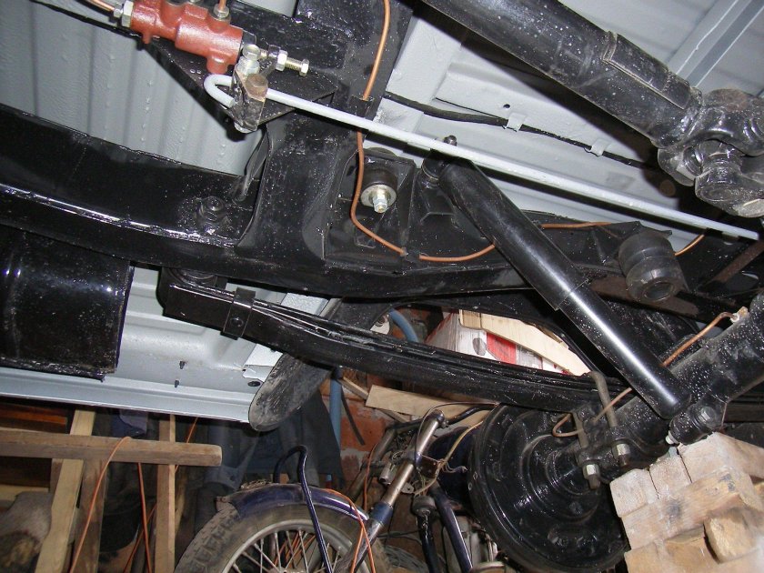 УАЗ Хантер снизу