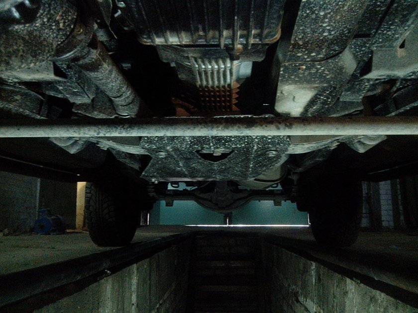 УАЗ Патриот 2017 днище