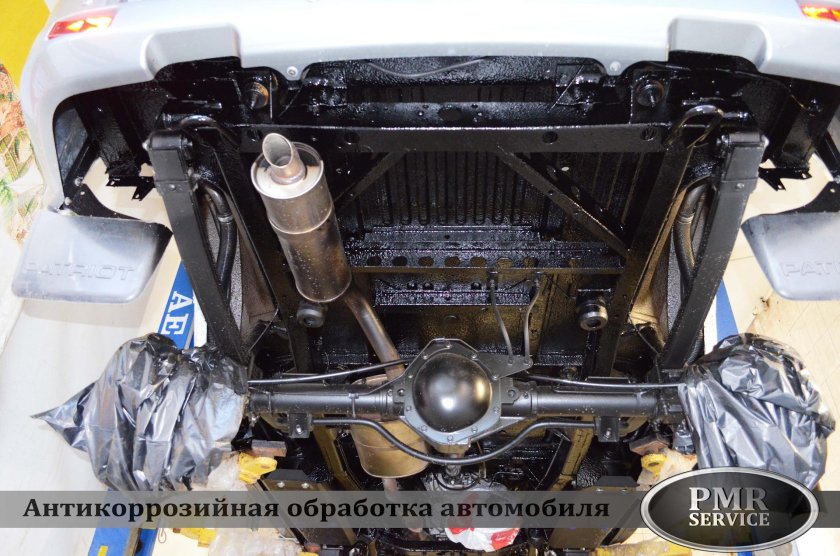 Защита днища УАЗ Патриот