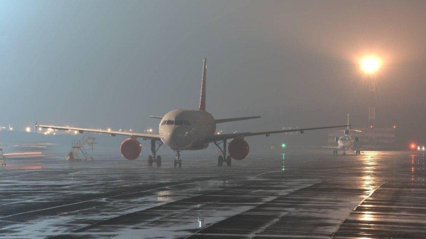 Туман в Шереметьево