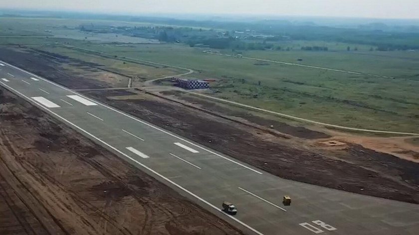 ВПП аэропорта Оренбург