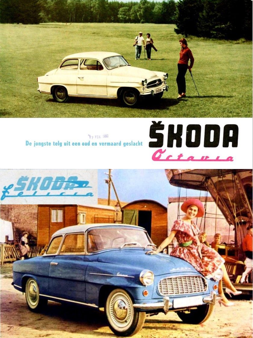 Skoda octavia 1959