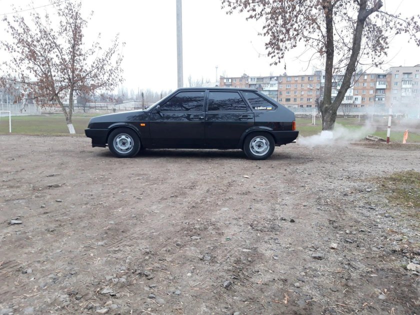 ВАЗ 2109 занижение -90