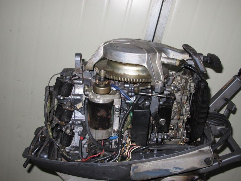 Мотор Ямаха 55 двухтактный