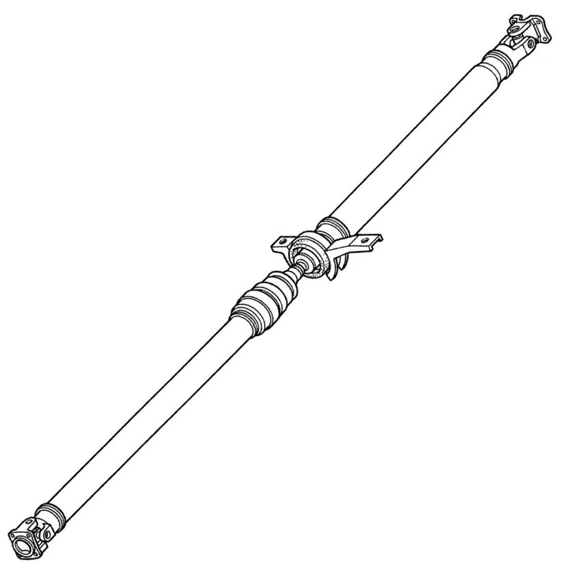 Карданный вал Хонда ЦРВ РД 1
