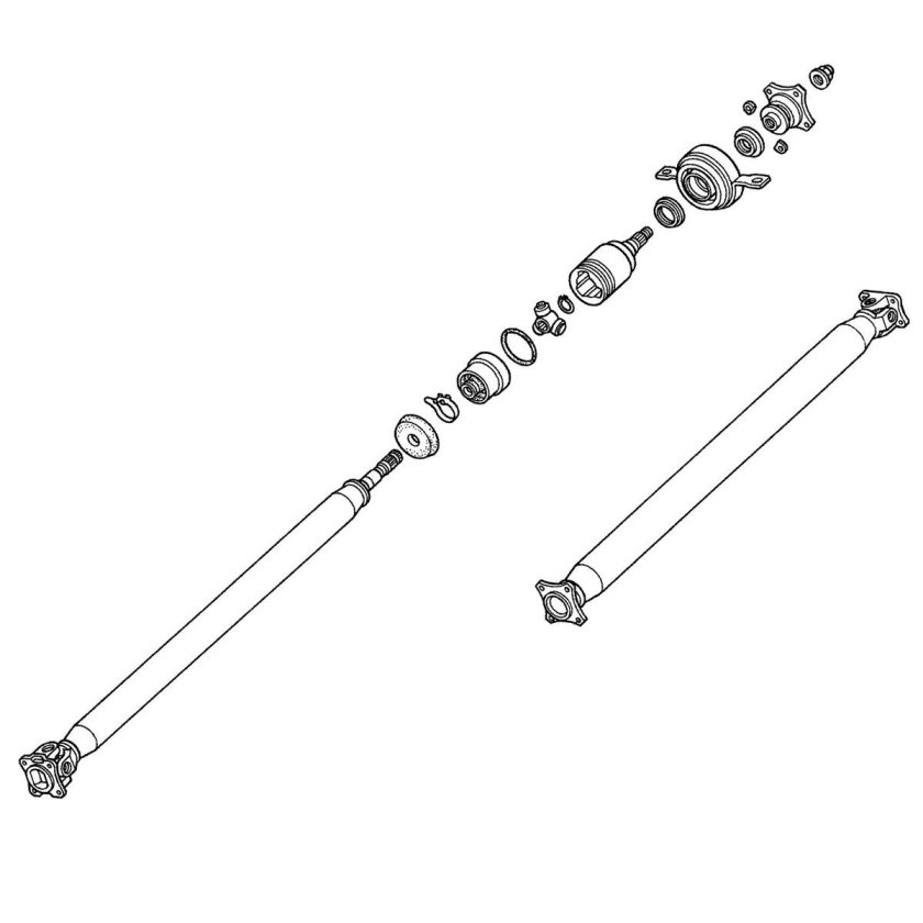 Хонда СРВ 4 карданный вал