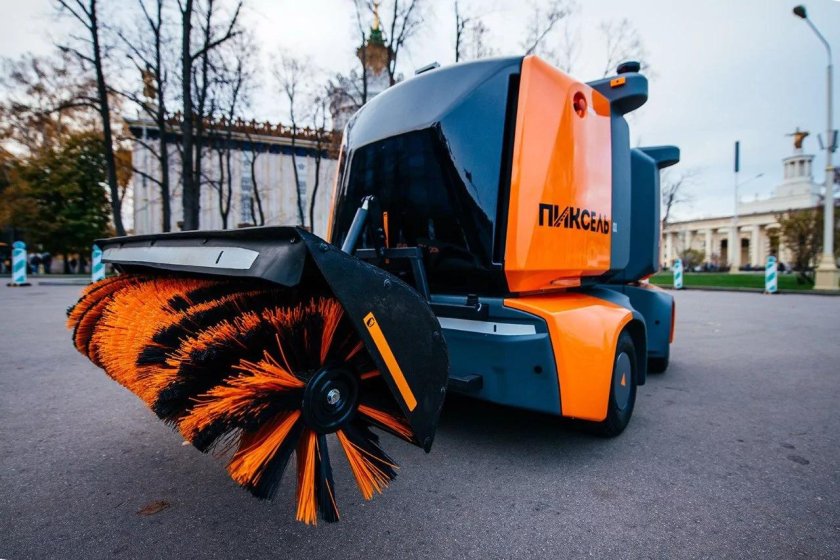 Робот уборщик пиксель