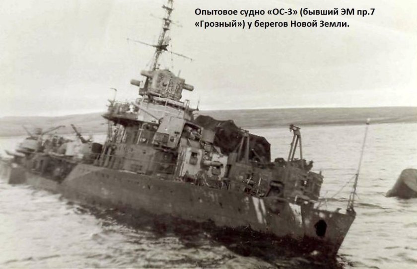 Эскадренный миноносец Грозный, 1942