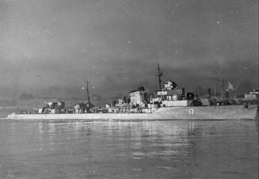 Гремящий эсминец, 1937