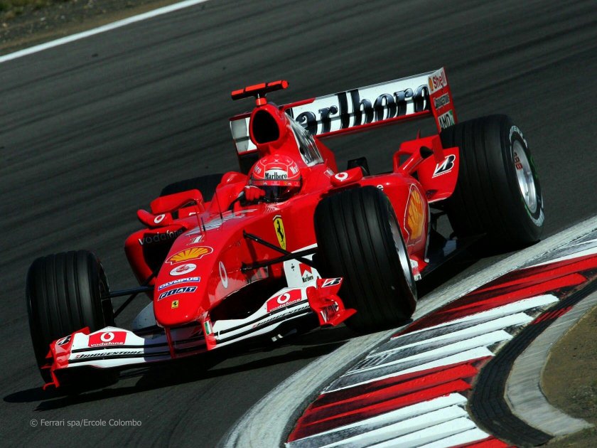 Ferrari f2004 Михаэля Шумахера