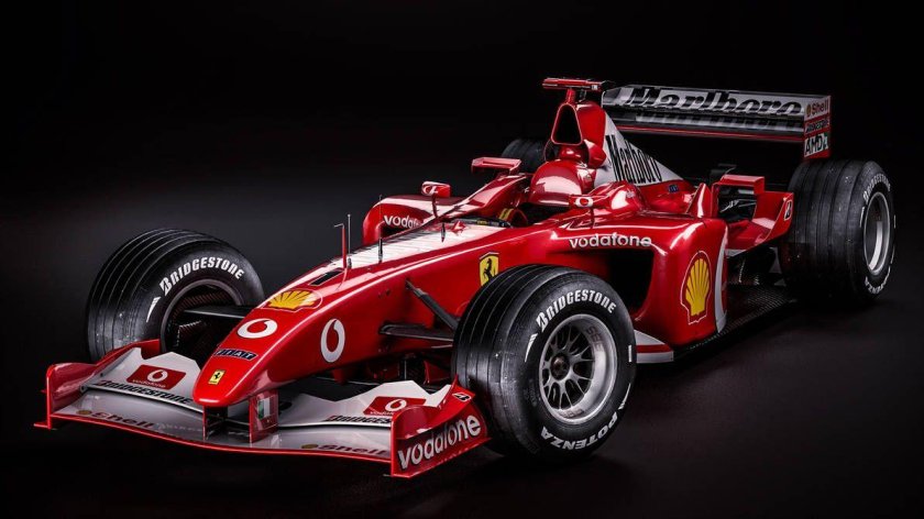 Ferrari f2002 Михаэль Шумахер