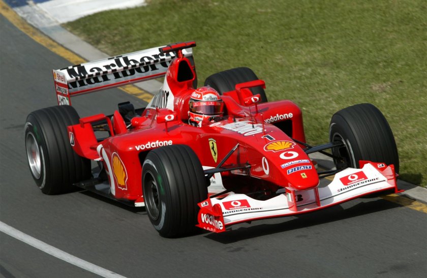 Ferrari f2004 Михаэля Шумахера