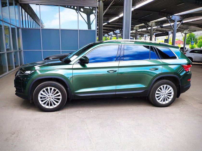 Skoda kodiaq emerald green