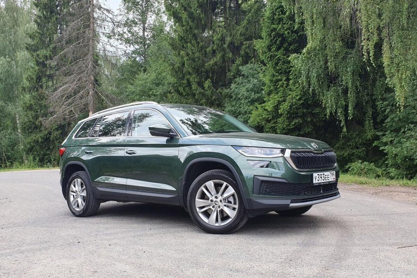 Skoda Kodiaq Emerald Green