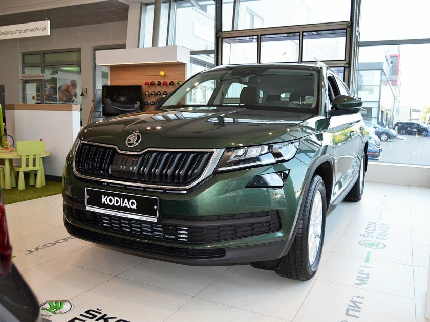Skoda Kodiaq 2016 - 2022 i черный