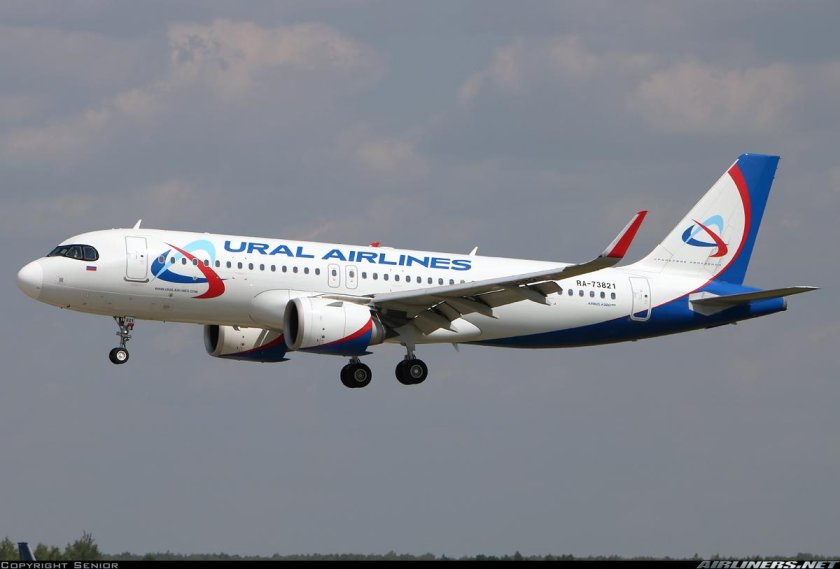 Airbus a 320 уральские авиалинии