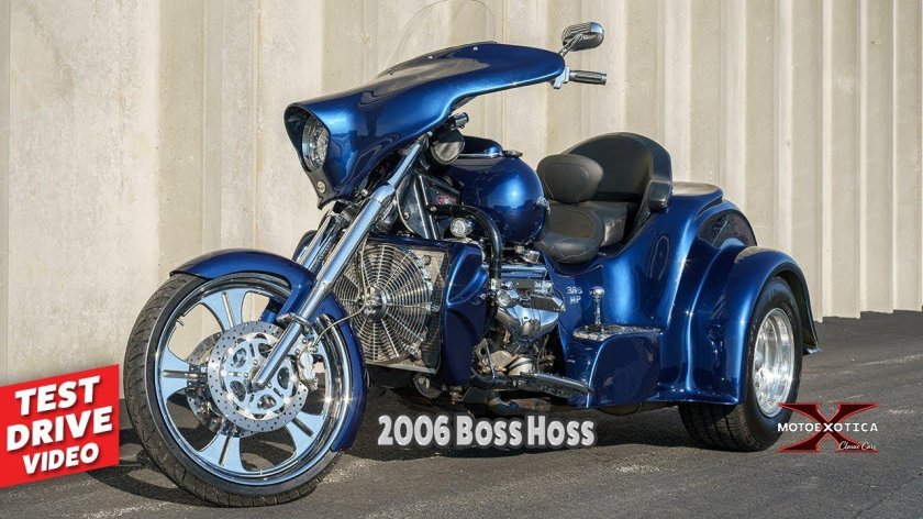 Boss Hoss v8 трицикл