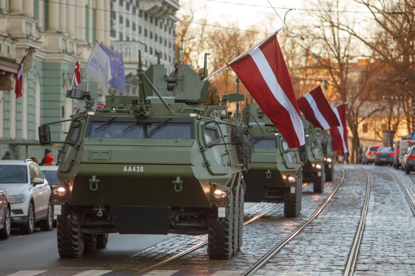 Военный парад в Риге