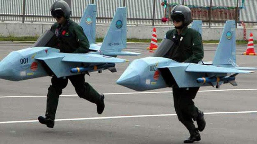 Самолеты на параде