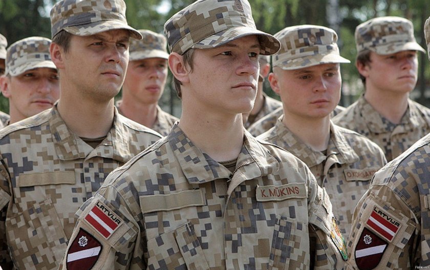 Форма армии Латвии