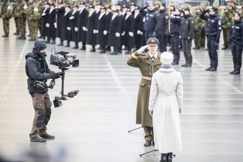 Военный парад в Эстонии