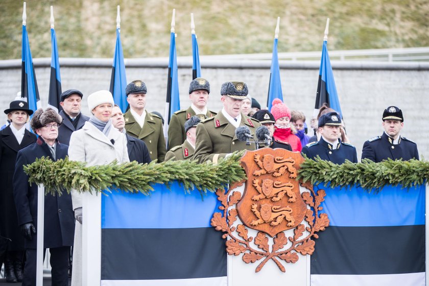 Армия Эстонии парад