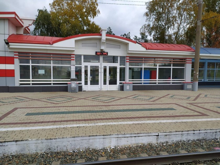 Станция Иня Восточная Новосибирск