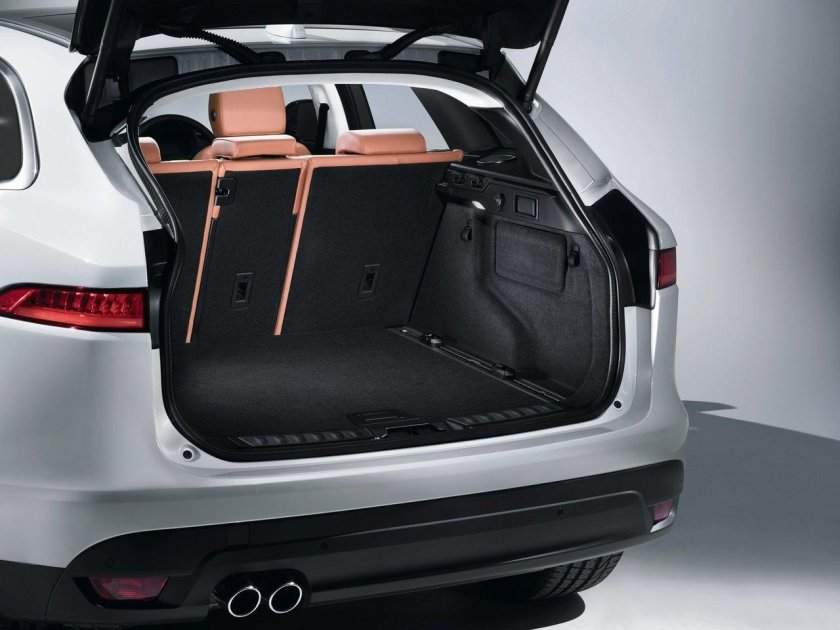 Jaguar f-Pace багажник