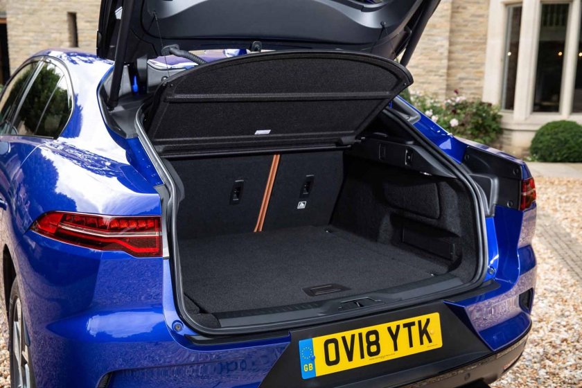 Jaguar f-Pace багажник