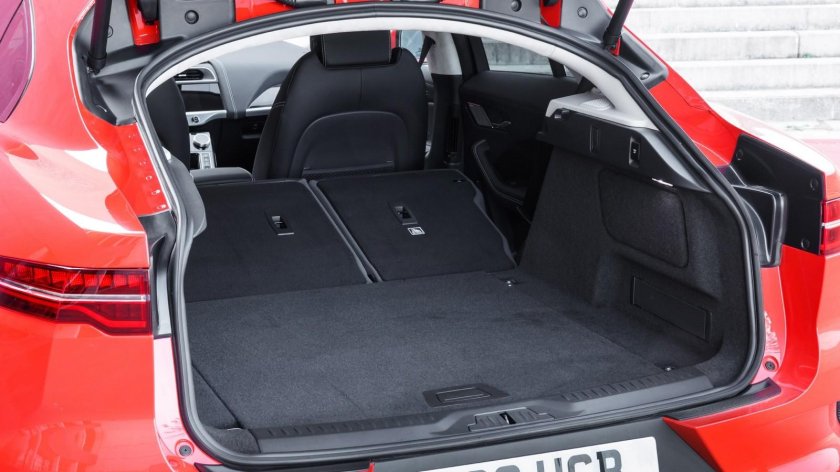 Ягуар i-Pace багажник