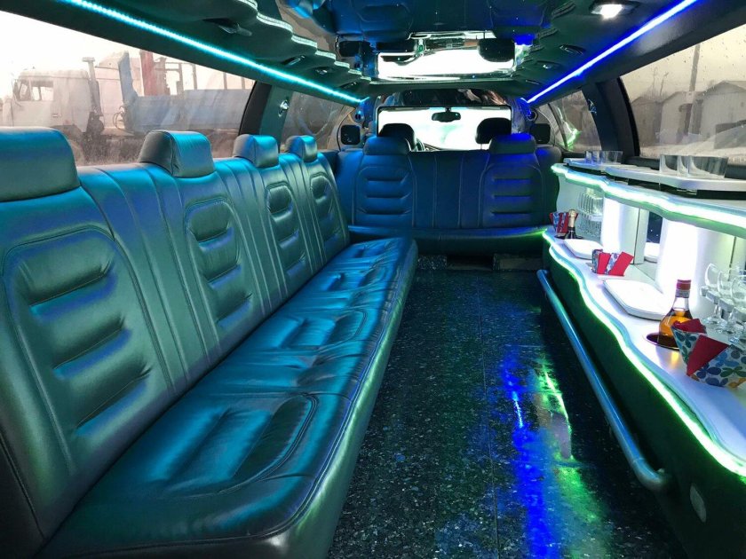 Лимузин крайслер салон