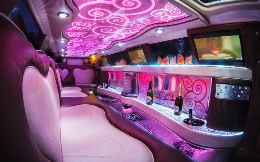 Лимузин Хаммер салон