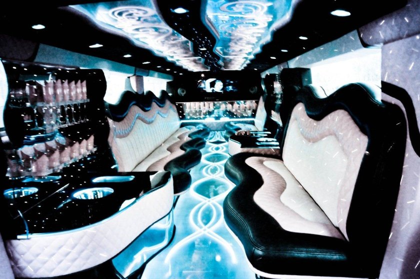 Хаммер h2 лимузин салон