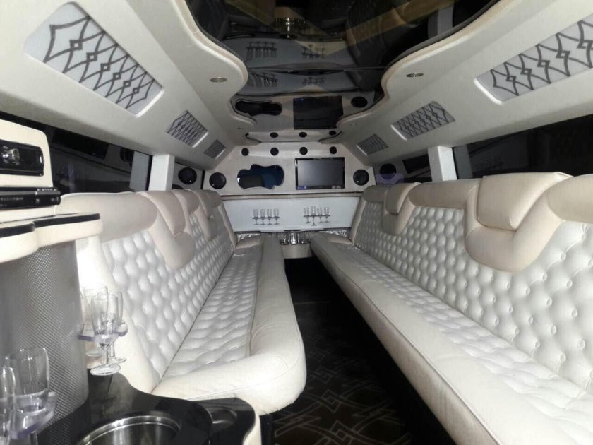 Хаммер h2 лимузин салон