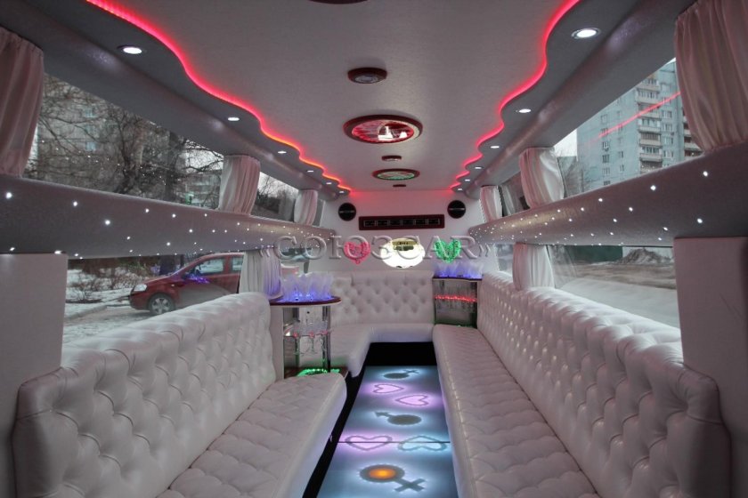 Hummer h2 Limousine салон
