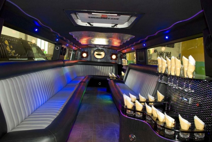 Hummer h2 Limousine салон