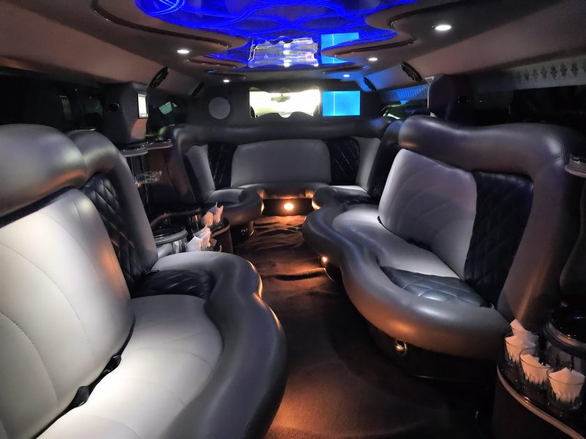 Хаммер h2 лимузин салон