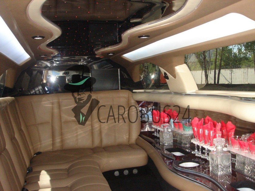 Лимузин внутри