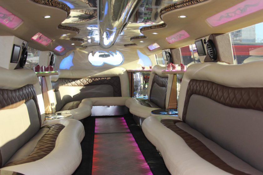 Hummer h2 лимузин салон