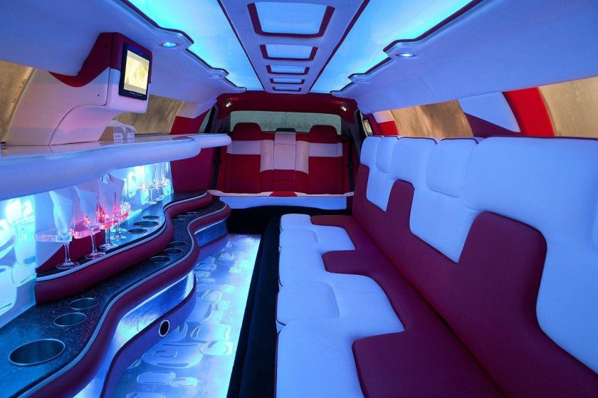 Лимузин Хаммер салон