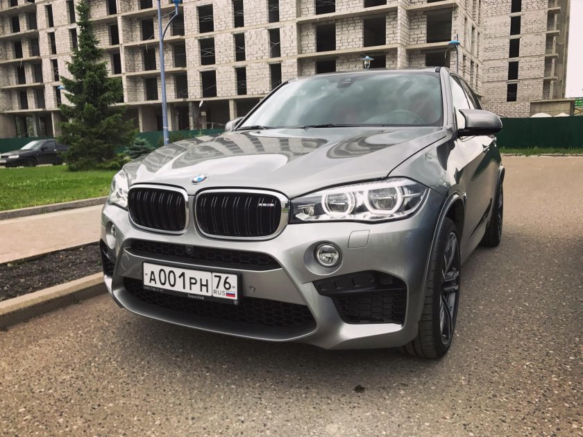 BMW x6 серый Донингтон
