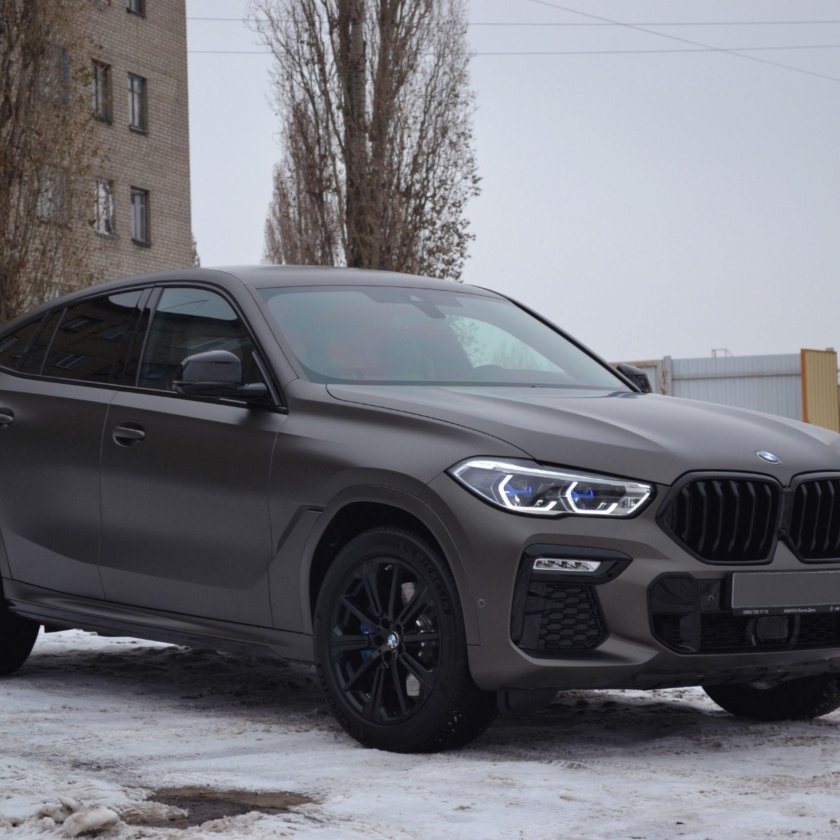 БМВ x6 матовая