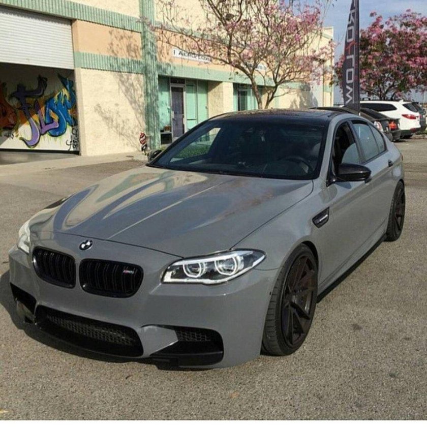 BMW m5 Grey Matte