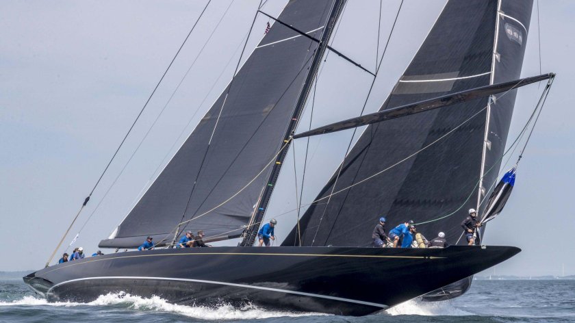 Телига 104 яхта парусная