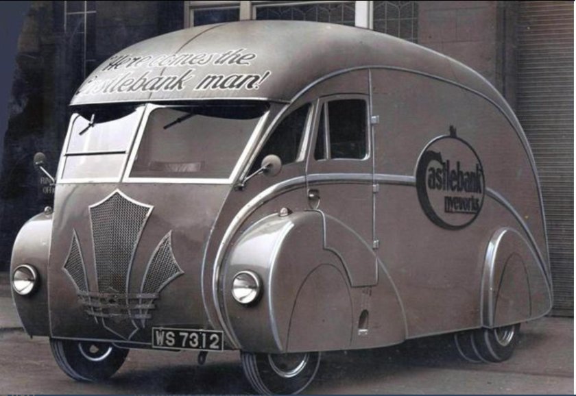 Машины арт деко Стримлайн