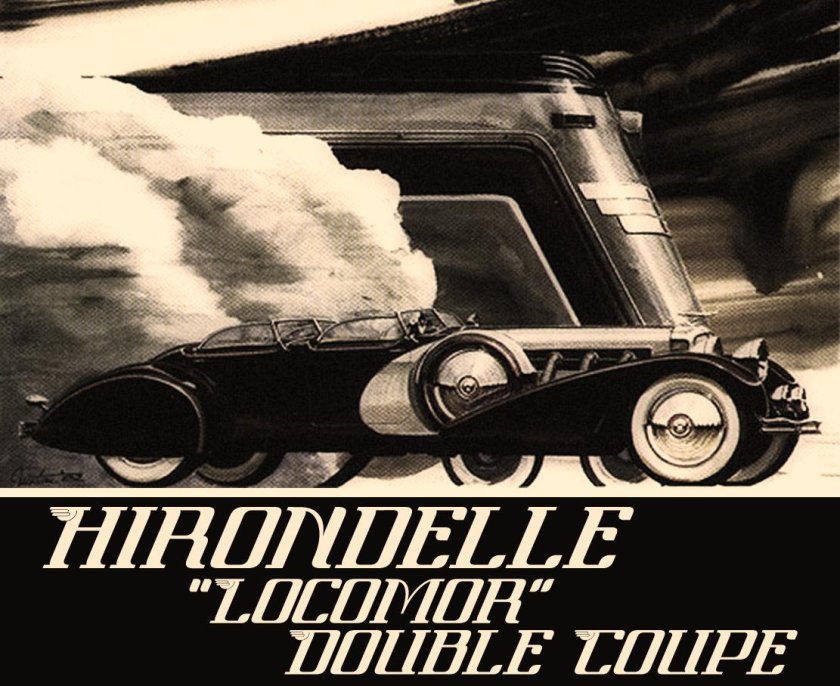 Машины арт деко Стримлайн